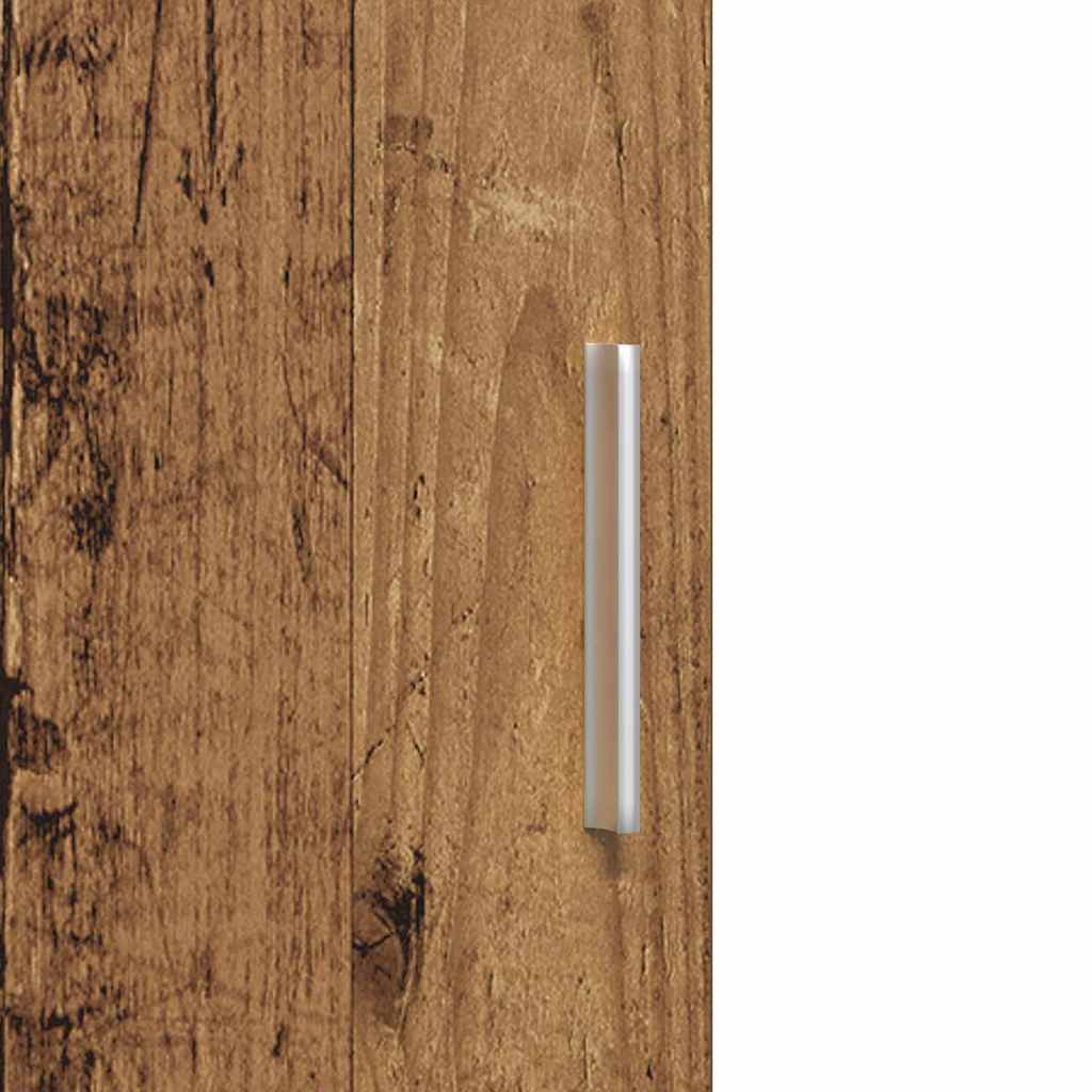 Highboard 2 pcs Old Wood 80 x 42 x 185 cm