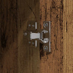 Highboard 2 pcs Old Wood 80 x 42 x 185 cm