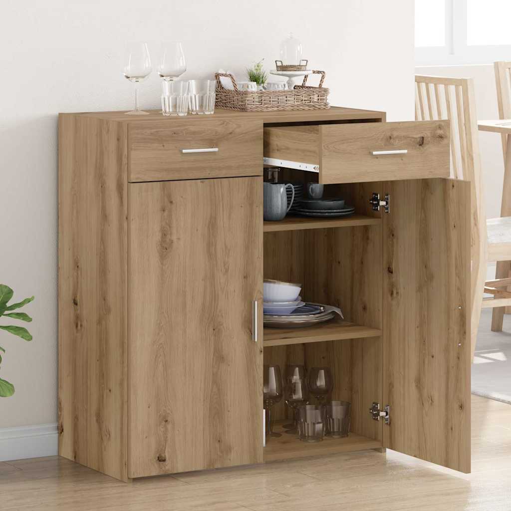 Storage Cabinet Artisan oak 80 x 42.5 x 93.5 cm Engineered wood
