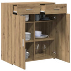 Storage Cabinet Artisan oak 80 x 42.5 x 93.5 cm Engineered wood