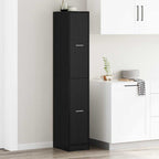 Apothecary Cabinet Black oak 30 x 41 x 174.5 cm Engineered wood