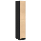 Apothecary Cabinet Black oak 30 x 41 x 174.5 cm Engineered wood