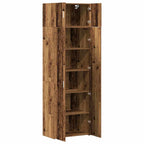 Storage Cabinet 3 pcs Old Wood