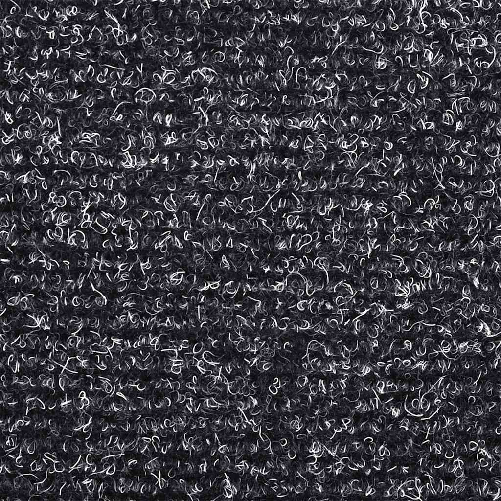 Stair Mats Self-adhesive 20 pcs 65x21x4 cm Dark Grey Half Round Large