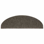 Stair Mats Self-adhesive 20 pcs 65x21x4 cm Anthracite Half Round Large