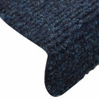 Stair Mats Self-adhesive 20 pcs 65x21x4 cm Navy Half Round Large