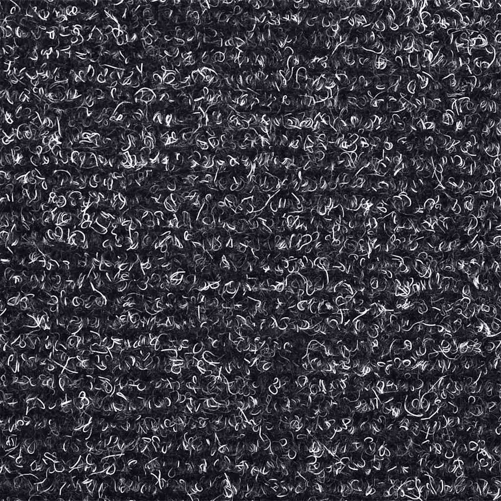 Stair Mats Self-adhesive 30 pcs 65x21x4 cm Dark Grey Half Round Large