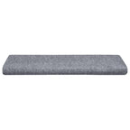 Stair Mats Self-adhesive 30 pcs 65x21x4 cm Light Grey Rectangular Edge