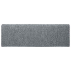 Stair Mats Self-adhesive 30 pcs 65x21x4 cm Light Grey Rectangular Edge