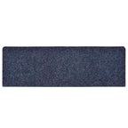 Stair Mats Self-adhesive 30 pcs 65x21x4 cm Blue Rectangular Edge