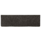 Stair Mats Self-adhesive 30 pcs 65x21x4 cm Anthracite Rectangular Edge