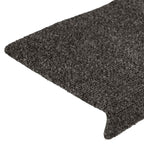 Stair Mats Self-adhesive 30 pcs 65x21x4 cm Anthracite Rectangular Edge