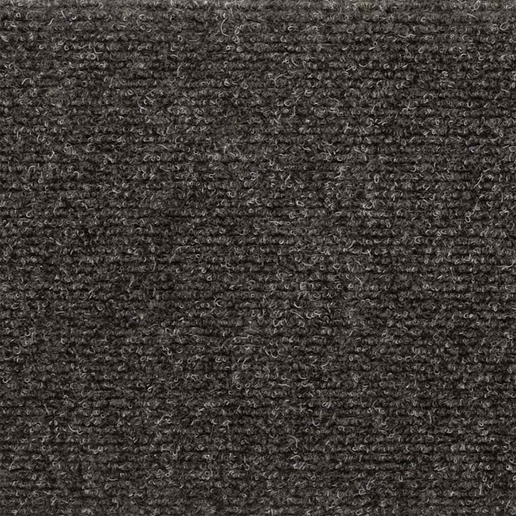 Stair Mats Self-adhesive 30 pcs 65x21x4 cm Anthracite Rectangular Edge