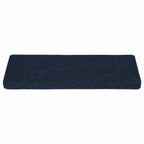 Stair Mats Self-adhesive 30 pcs 65x21x4 cm Navy Rectangular Edge