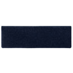 Stair Mats Self-adhesive 30 pcs 65x21x4 cm Navy Rectangular Edge