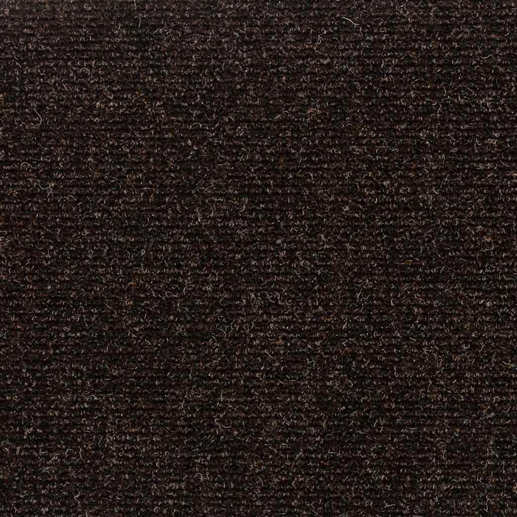 Stair Mats Self-adhesive 30 pcs 60x25 cm Dark Brown Rectangular