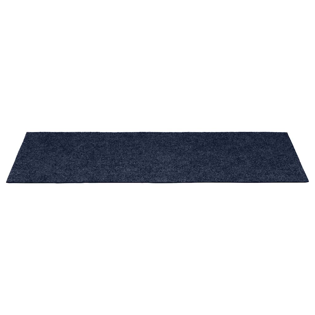 Stair Mats Self-adhesive 30 pcs 60x25 cm Navy Rectangular