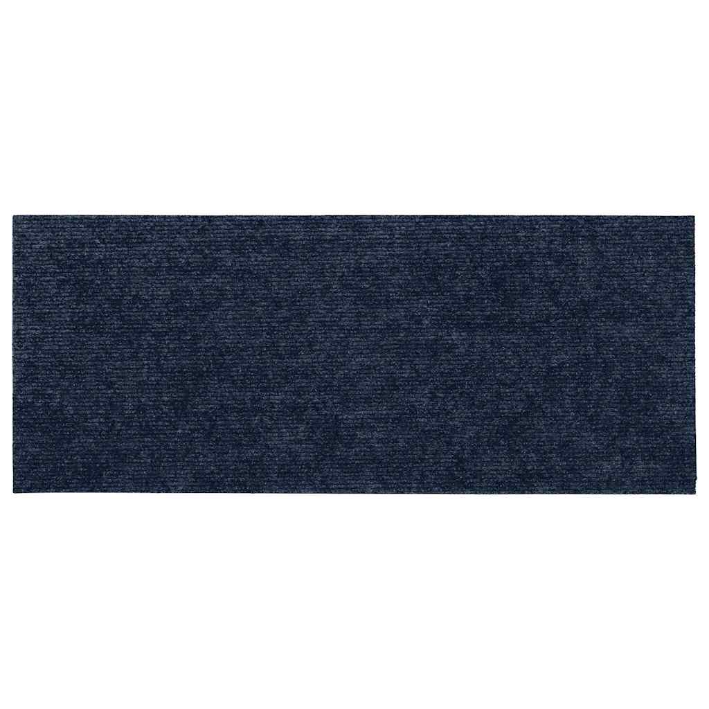Stair Mats Self-adhesive 30 pcs 60x25 cm Navy Rectangular
