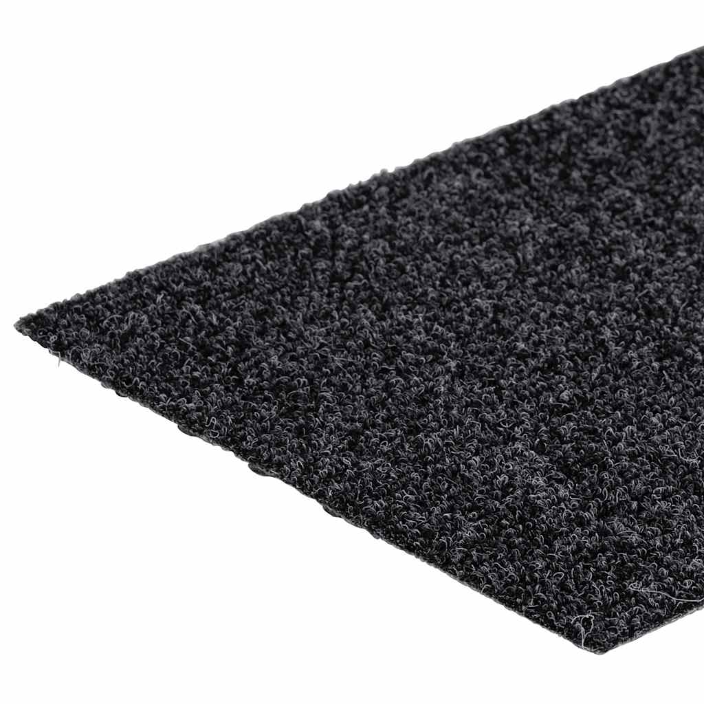 Stair Mats Self-adhesive 30 pcs 76x20 cm Grey Rectangular