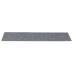 Stair Mats Self-adhesive 30 pcs 76x20 cm Light Grey Rectangular