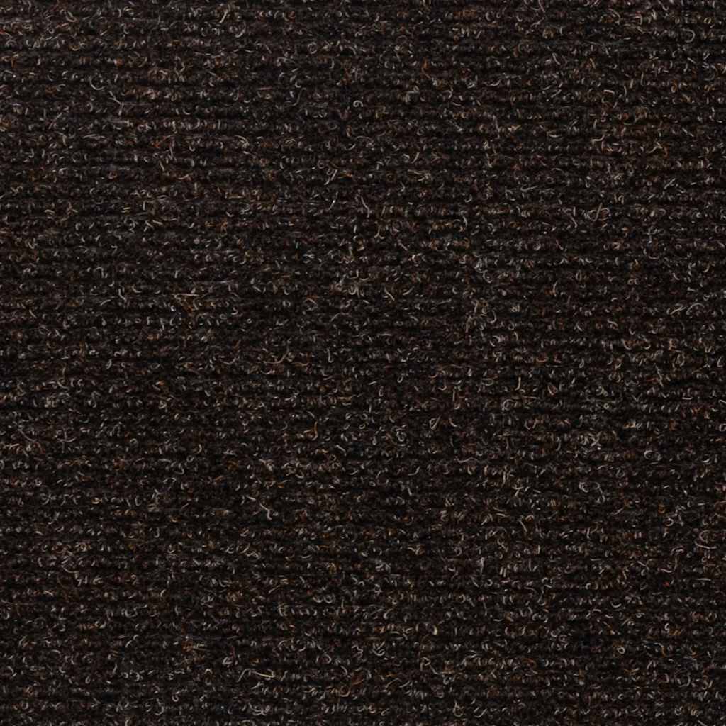 Stair Mats Self-adhesive 30 pcs 76x20 cm Dark Brown Rectangular