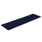 Stair Mats Self-adhesive 30 pcs 76x20 cm Navy Rectangular