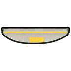 Stair Mats 30 pcs 56x17x3 cm Anthracite Half Round