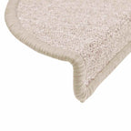Stair Mats 30 pcs 56x17x3 cm Taupe Half Round