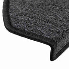 Stair Mats 30 pcs 65x24x4 cm Anthracite Half Round Large