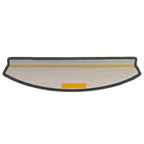 Stair Mats 30 pcs 65x24x4 cm Dark Grey Half Round Large