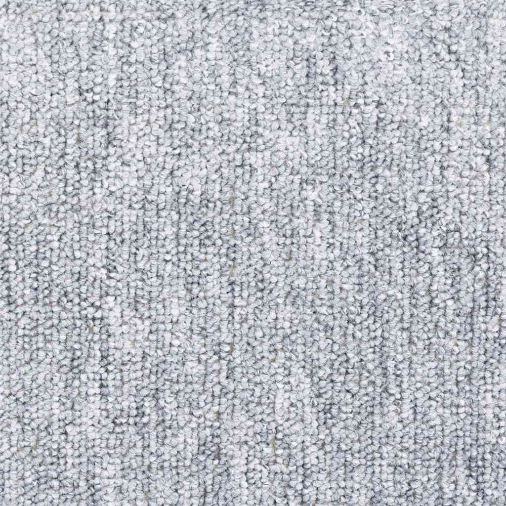 Stair Mats 30 pcs 65x24x4 cm Light Grey Half Round Large