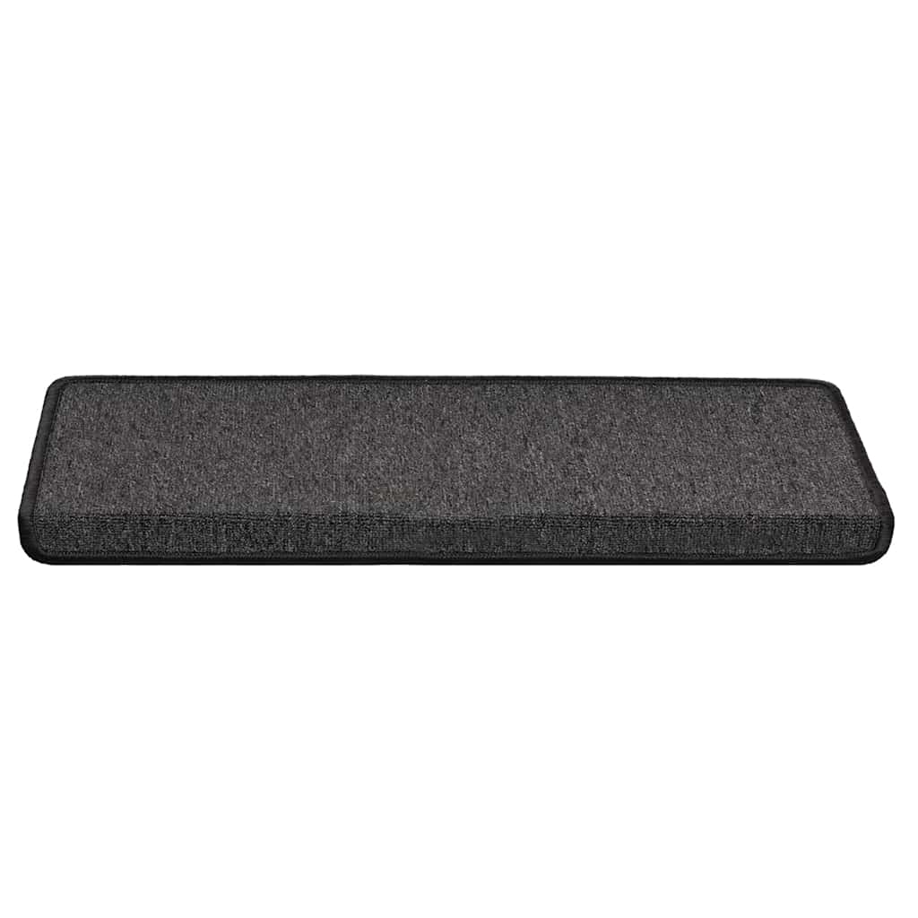 Stair Mats 30 pcs 65x21x4 cm Anthracite Rectangular Edge