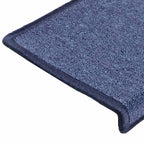 Stair Mats 30 pcs 65x21x4 cm Blue Rectangular Edge
