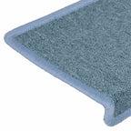 Stair Mats 30 pcs 65x21x4 cm Sea Blue Rectangular Edge