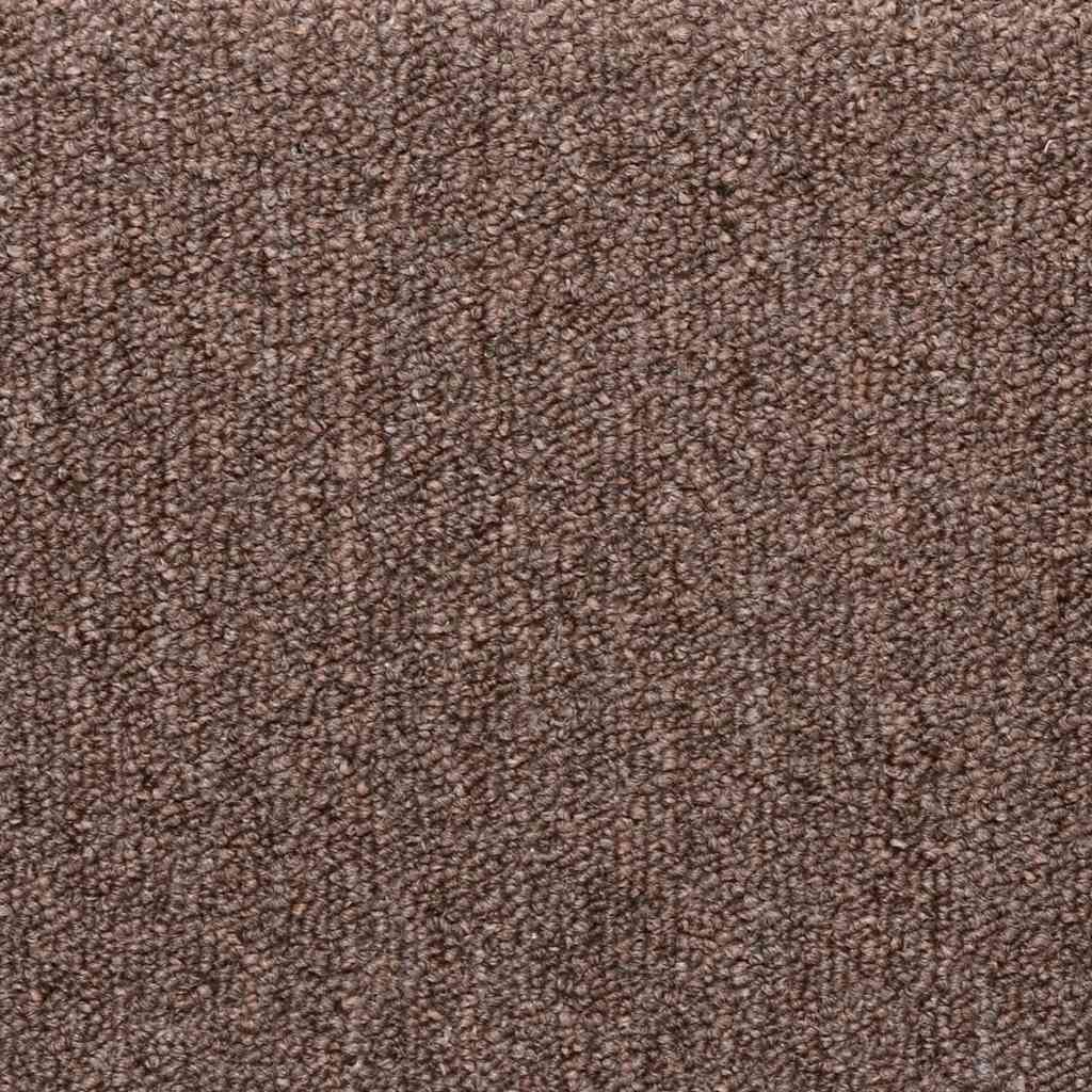 Stair Mats 30 pcs 65x21x4 cm Brown Rectangular Edge