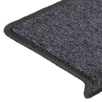 Stair Mats 30 pcs 65x21x4 cm Dark Grey Rectangular Edge