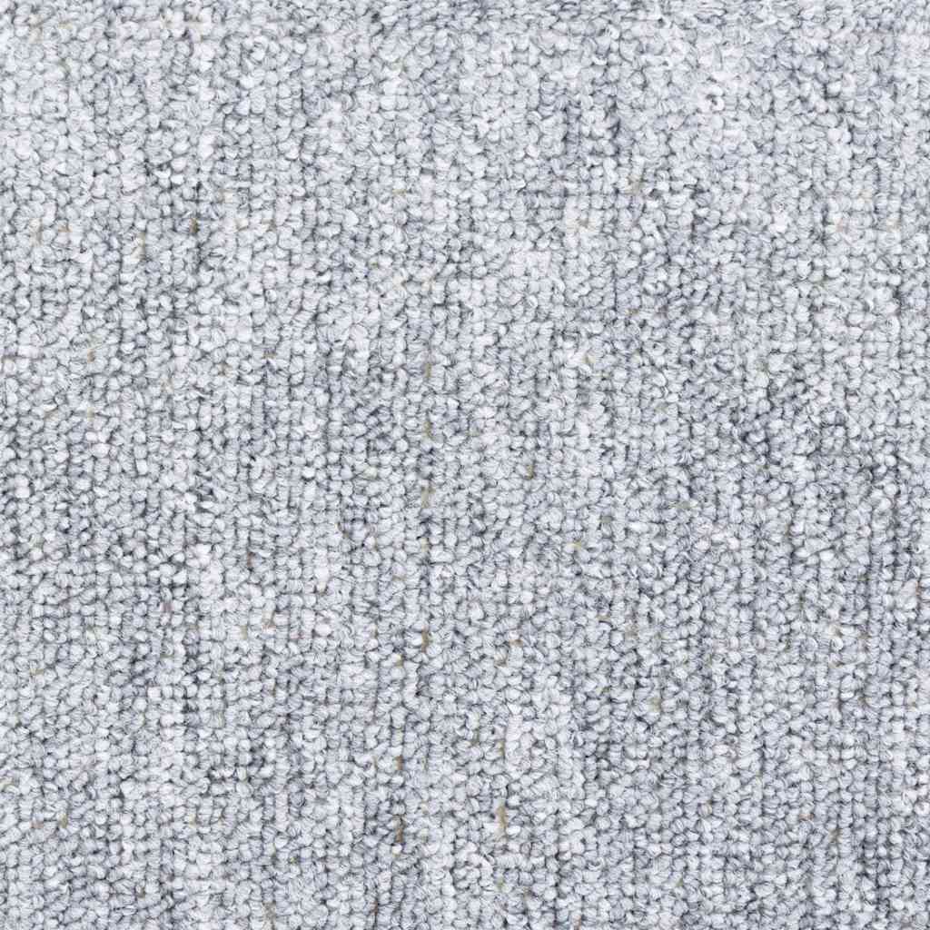 Stair Mats 20 pcs 65x24x4 cm Light Grey Half Round Large
