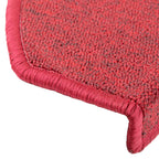 Stair Mats 20 pcs 65x24x4 cm Red Half Round Large