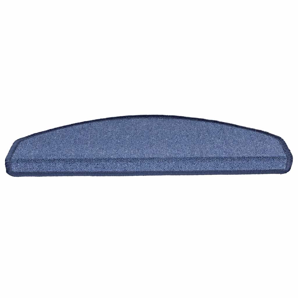 Stair Mats 20 pcs 65x24x4 cm Blue Half Round Large