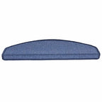 Stair Mats 20 pcs 65x24x4 cm Blue Half Round Large