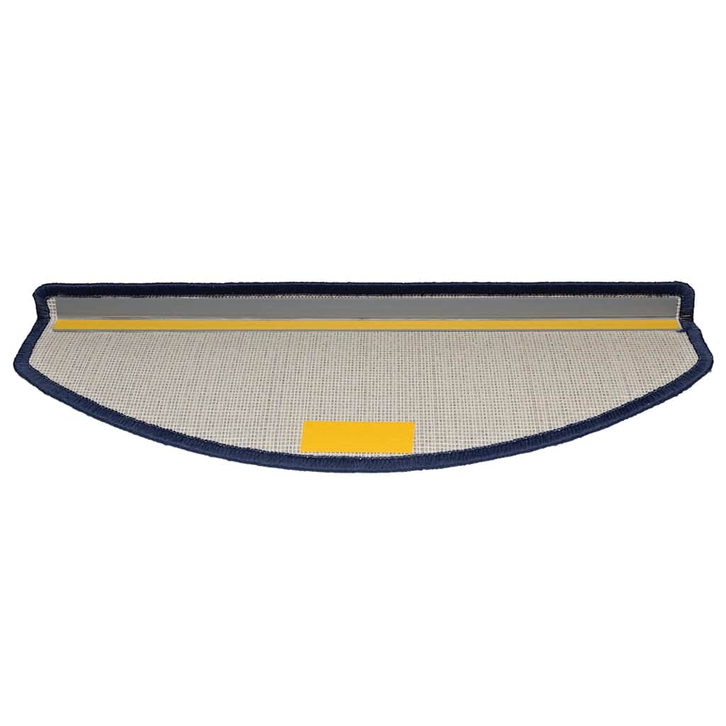 Stair Mats 20 pcs 65x24x4 cm Blue Half Round Large