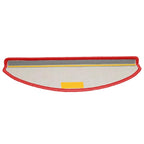 Stair Mats 30 pcs 65x21x4 cm Red Half Round Large