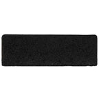 Stair Mats 30 pcs 65x21x4 cm Black Rectangular Edge