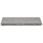 Stair Mats 20 pcs 65x21x4 cm Grey Rectangular Edge