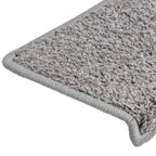 Stair Mats 20 pcs 65x21x4 cm Grey Rectangular Edge