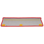 Stair Mats 20 pcs 65x21x4 cm Red Rectangular Edge