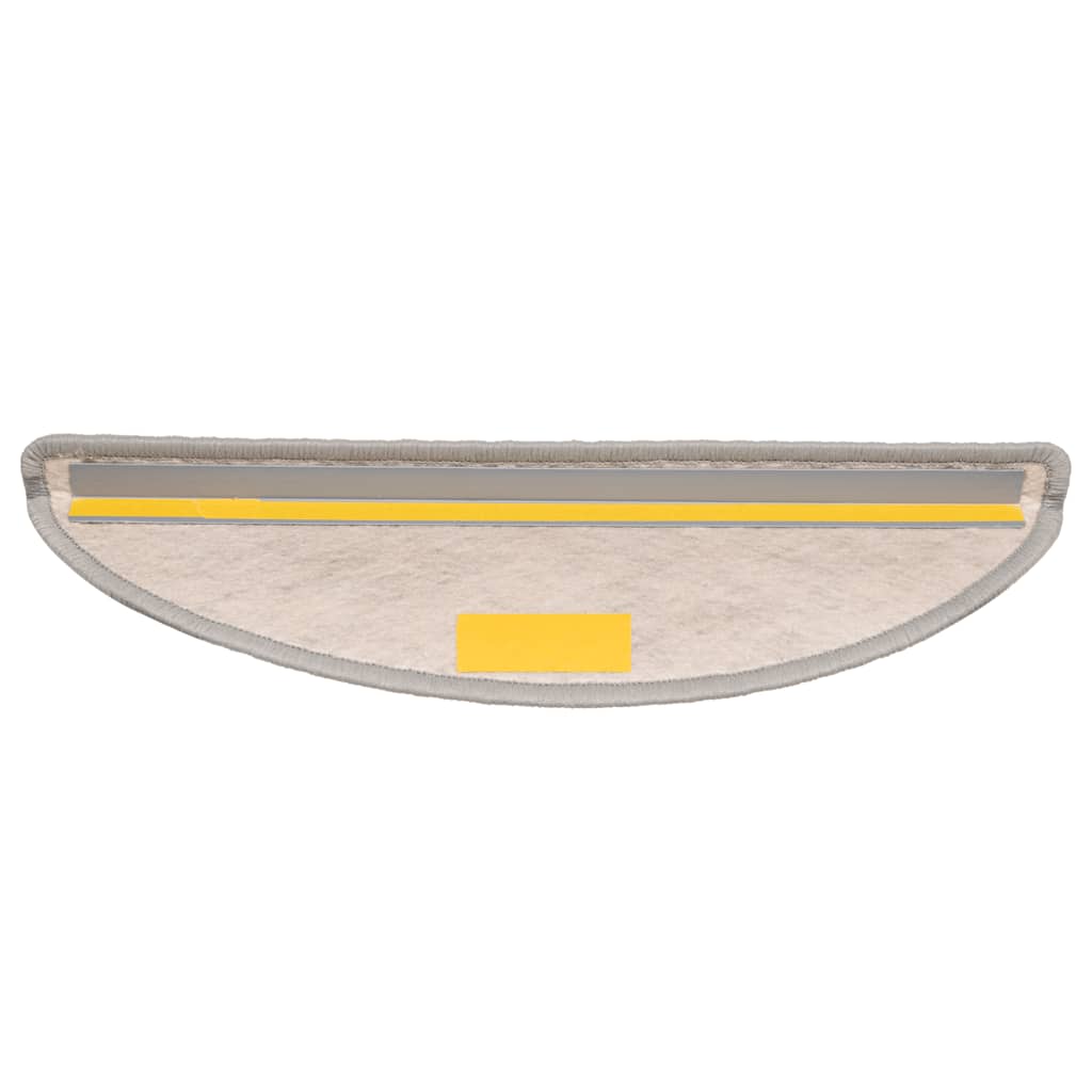 Stair Mats Self-adhesive Sisal-Look 30 pcs 56x17x3 cm Platina