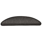 Stair Mats Self-adhesive Sisal-Look 30 pcs 56x17x3 cm Anthracite
