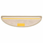 Stair Mats Self-adhesive Sisal-Look 30 pcs 56x17x3 cm Light Green