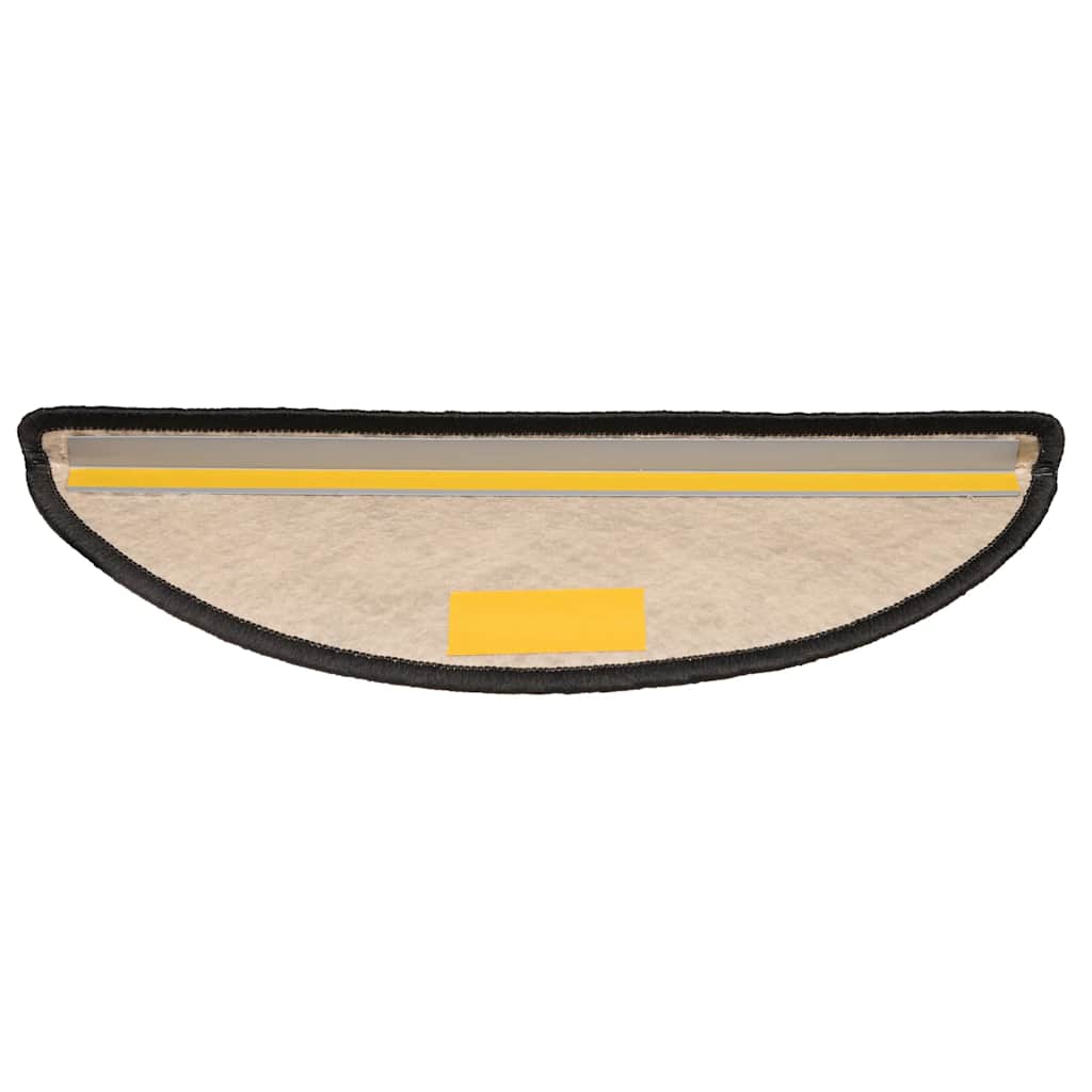 Stair Mats Self-adhesive Sisal-Look 30 pcs 65x21x4 cm Anthracite